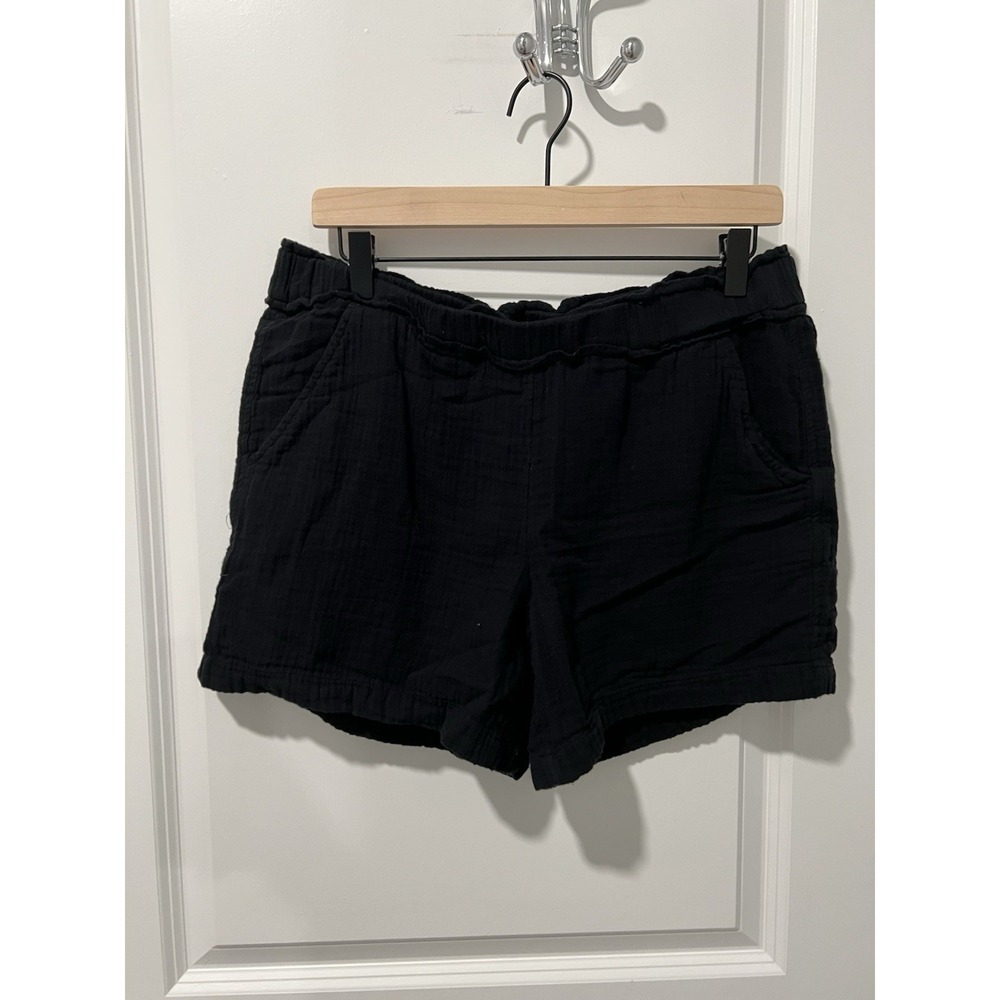 ✨ Sonoma Cotton Shorts - Black - Size‎ Medium - RN# 73277